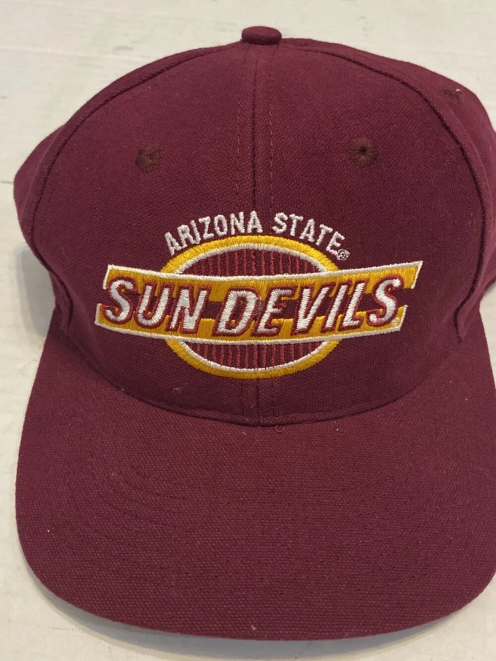 Vintage Sports Specialties Arizona State Sun Devils ASU Burgundy Strapback Hat